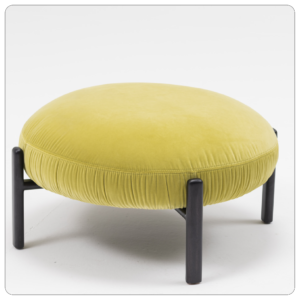 Arvil Pouf with Legs